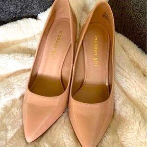Madden Girl Nude Pumps size 7.5